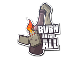 Sticker | Burn Them All