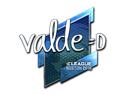 Sticker | v4lde (Foil) | Boston 2018