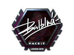 Sticker | balblna (Foil) | London 2018
