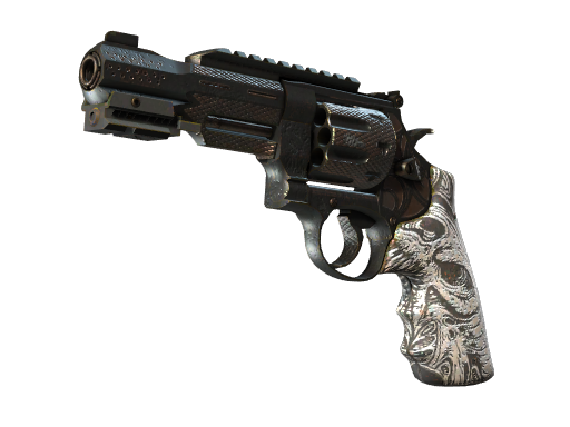 R8 Revolver | Bone Forged (Minimal Wear)