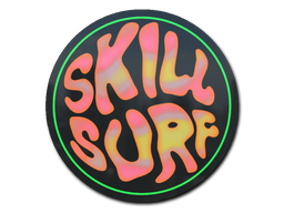 Sticker | Coral Skill Surf (Holo)