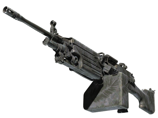 Souvenir M249 | Midnight Palm (Well-Worn)