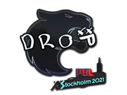 Sticker | drop | Stockholm 2021