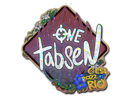 Sticker | tabseN (Glitter) | Rio 2022