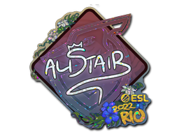 Sticker | aliStair (Glitter) | Rio 2022
