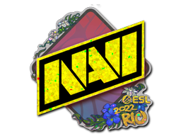 Sticker | Natus Vincere (Glitter) | Rio 2022