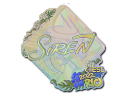 Sticker | S1ren (Holo) | Rio 2022