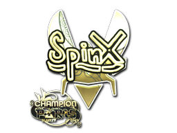 Sticker | Spinx (Gold, Champion) | Paris 2023