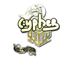 Sticker | Cypher (Gold) | Paris 2023