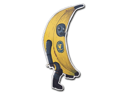 Sticker | CT in Banana